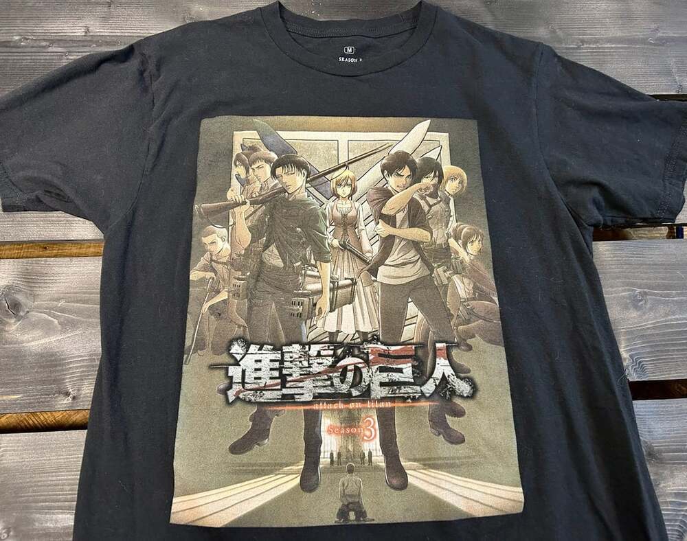 Ripple Junction Attack on Titan Season 3 Graphic T-Shirt